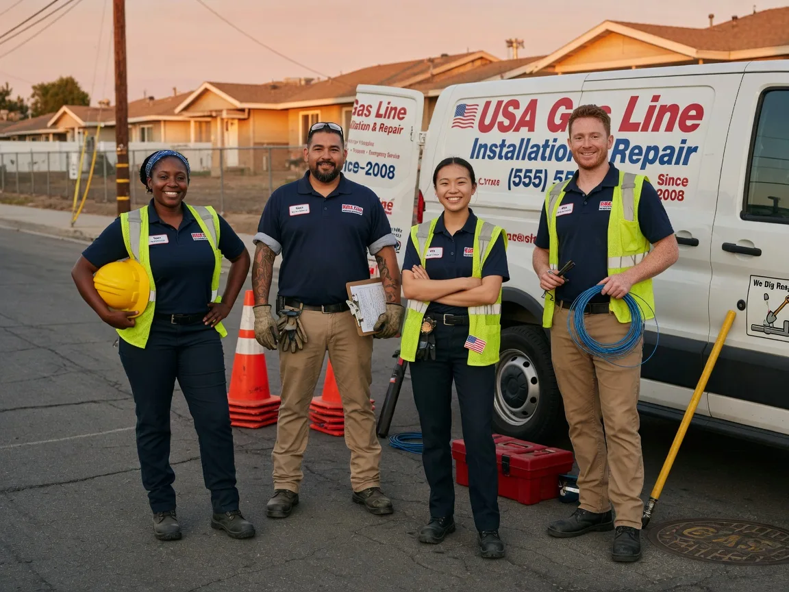 Gas Line Installation company in Golden, MO